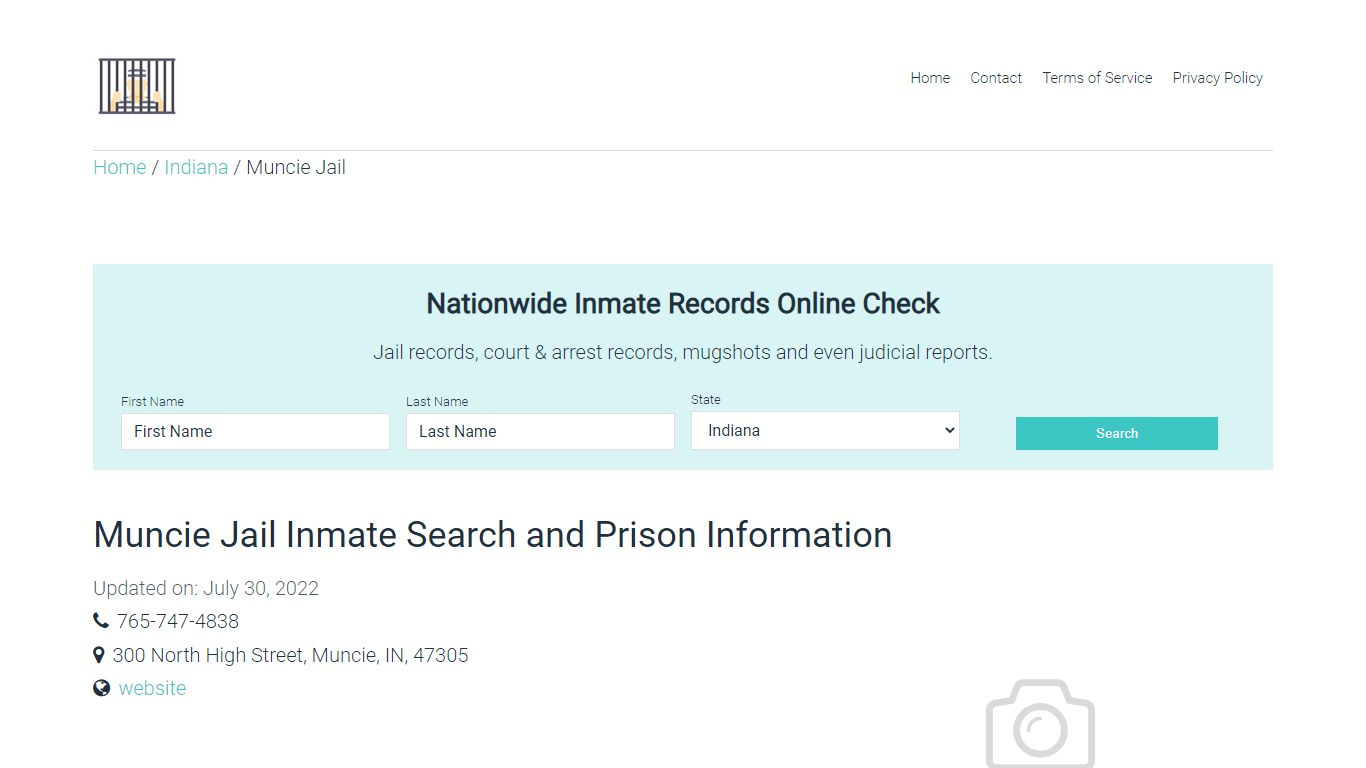 Muncie Jail Inmate Search, Visitation, Phone no. & Mailing ...